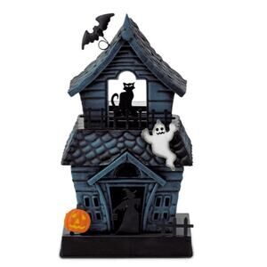 Scentsy Haunting Good Time Warmer Haunted House 10.5" Halloween NIB